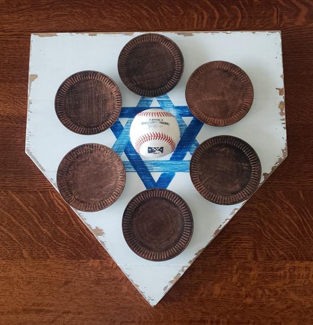 Home Plate Seder Plate